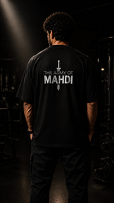 Army of Mahadi oversized embroidery t-shirt – Stylelum