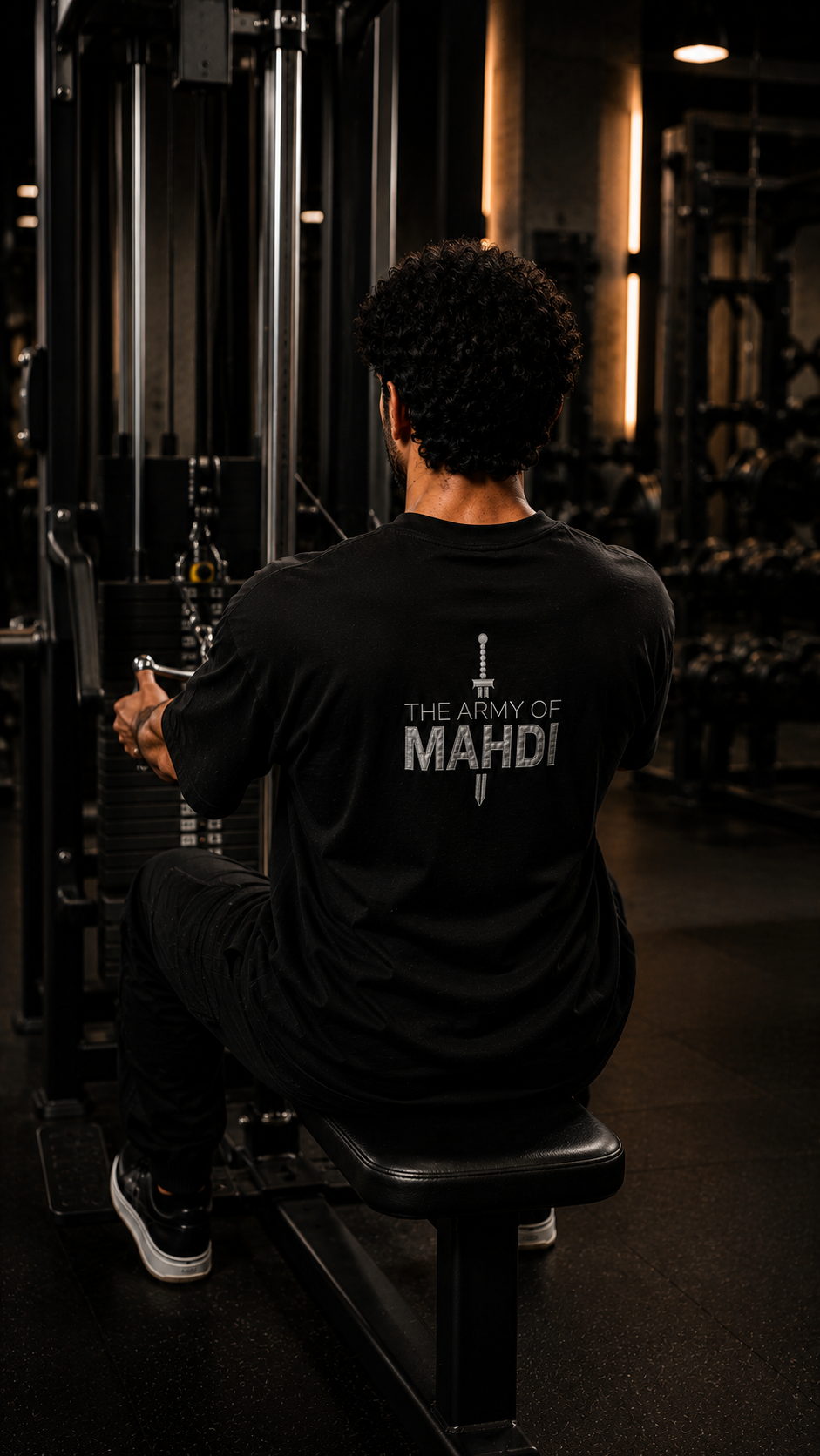 Army of Mahadi oversized embroidery t-shirt – Stylelum