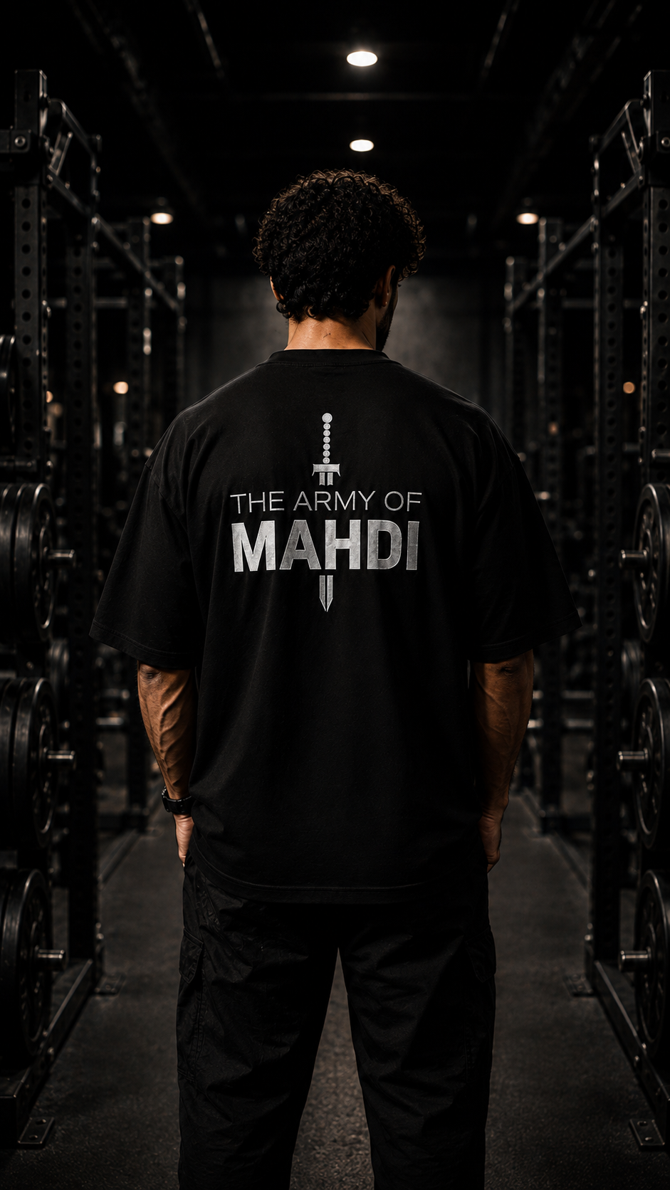 Army of Mahadi oversized embroidery t-shirt – Stylelum