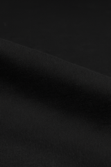 HASHIRA Black Oversized Embroidery T-shirt