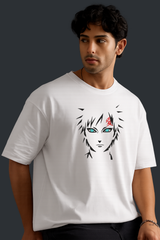 Garrai Hatch Black Oversized Embroidery T-shirt