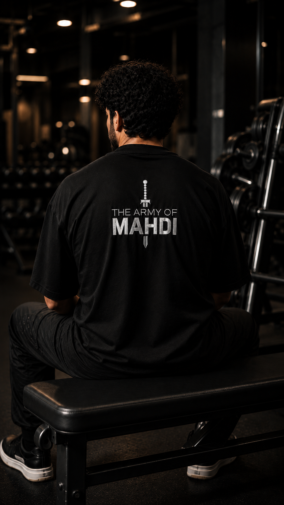 Army of Mahadi oversized embroidery t-shirt – Stylelum