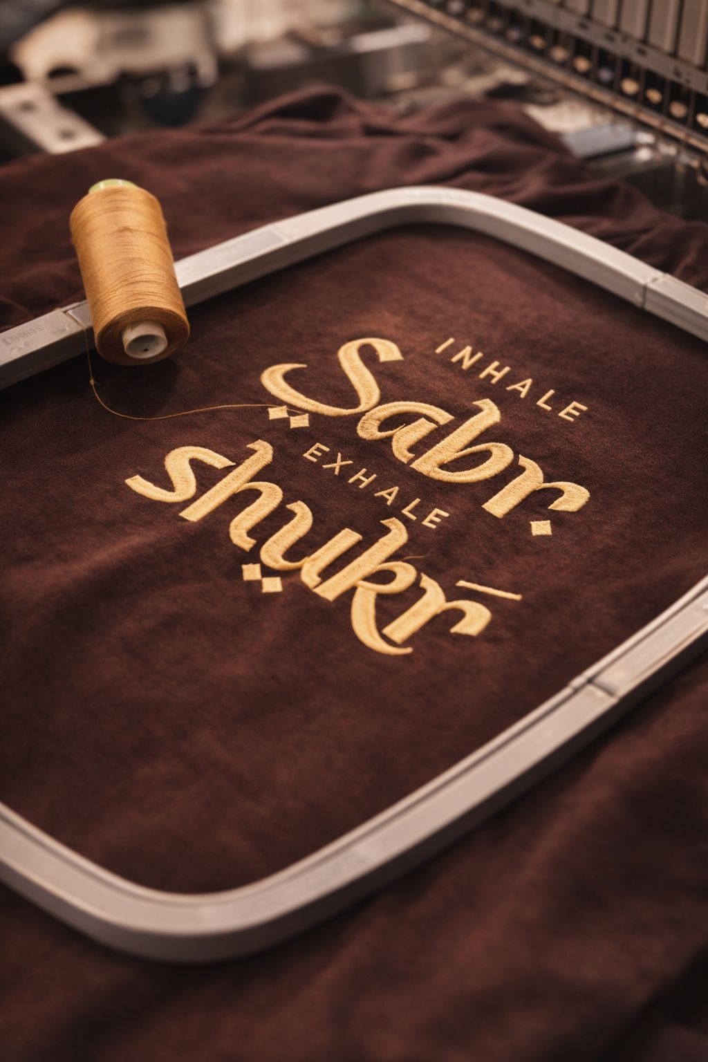 Sabar Shukr Oversized Embroidery T-shirt