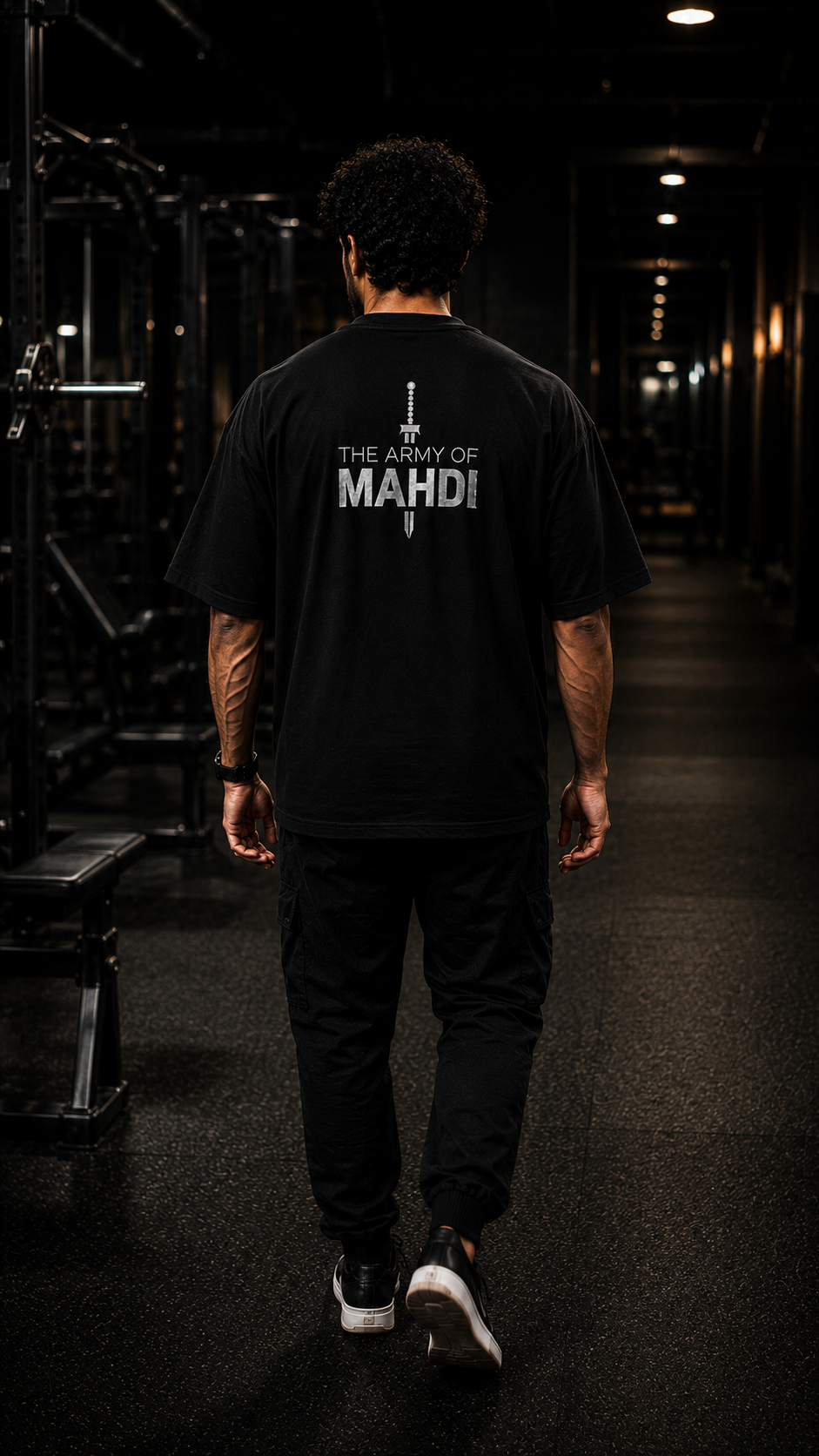 Army of Mahadi oversized embroidery t-shirt – Stylelum