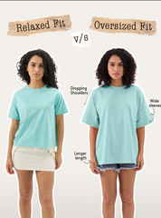 Saske Black Oversized Embroidery T-shirt