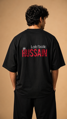 The Labbaik Edition Embroidery Oversized Tshirt