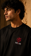 The Labbaik Edition Embroidery Oversized Tshirt