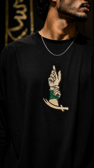 Haider edition oversized embroidery t-shirt – Stylelum