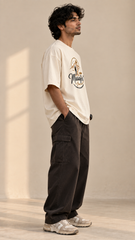 Musafir oversized t-shirt side profile