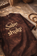 Sabar Shukr Oversized Embroidery T-shirt