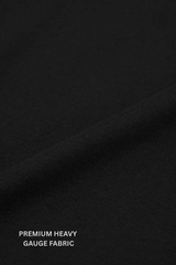 Batman Black Oversized Embroidery T-shirt